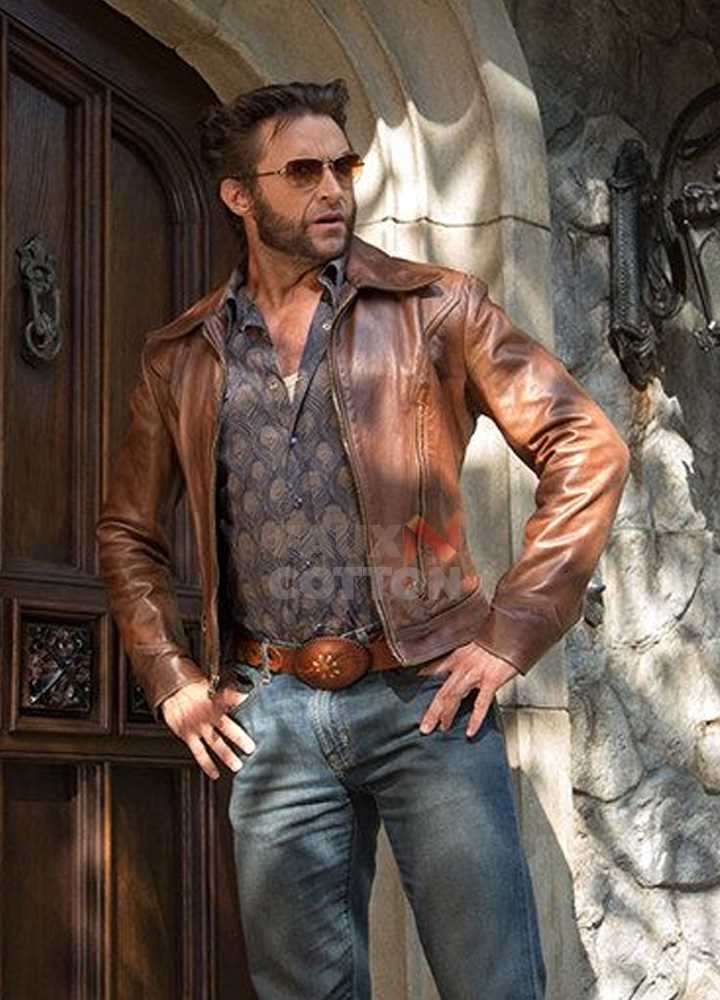 Wolverine leather jacket days of future past discount