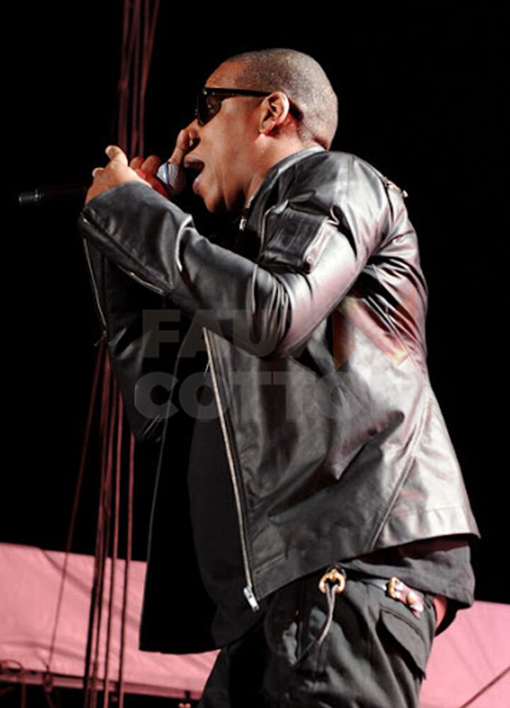 Jay Z Biker Leather Jacket | Rick Owens Leather Jacket