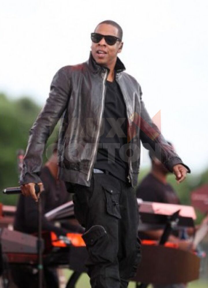 Jay Z Biker Leather Jacket | Rick Owens Leather Jacket